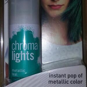 As Seen On TV ChromaLights Instant pop of Metallic Teal Color